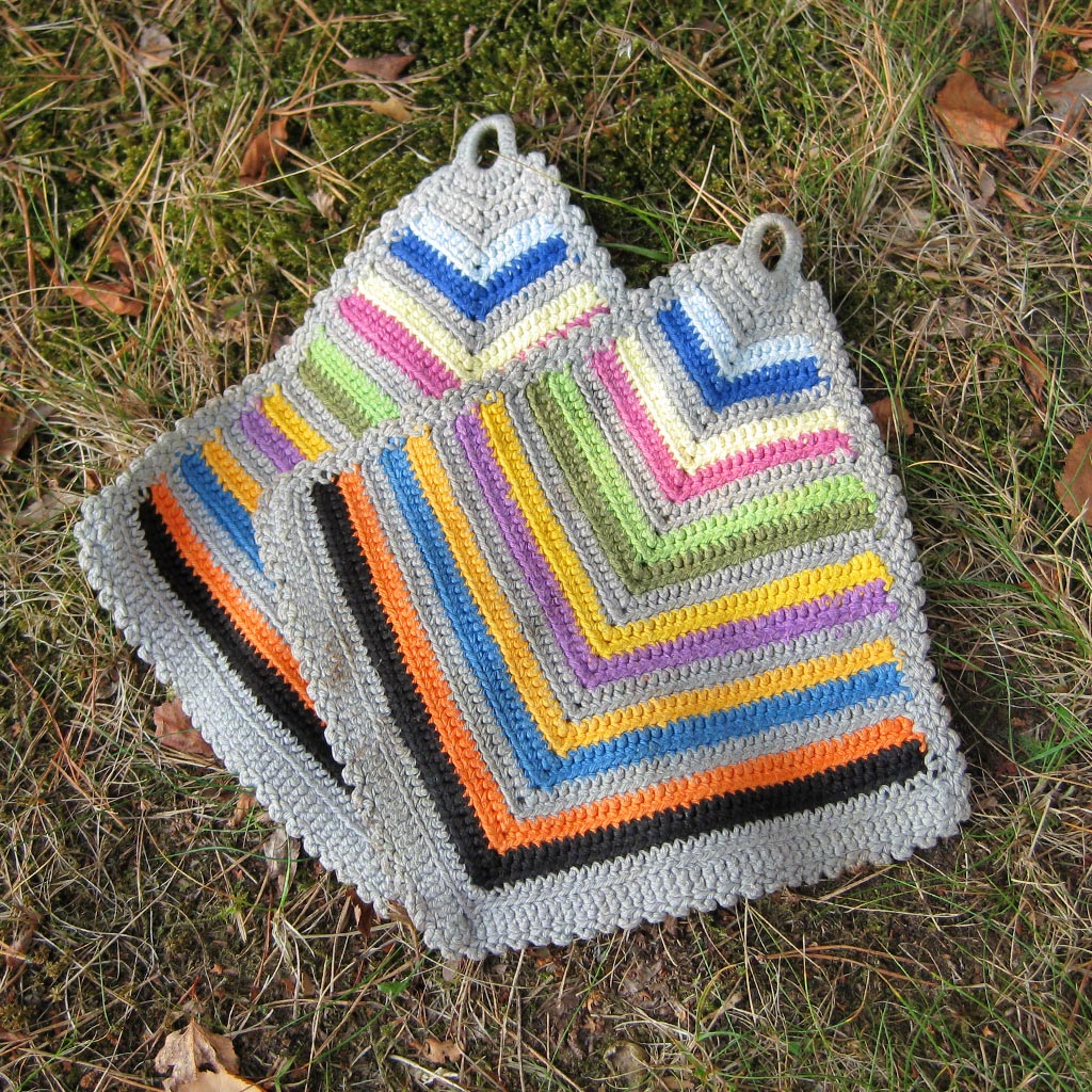 potholders for the camp kitchen