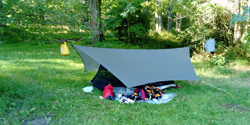 Paria Outdoors tarp and mesh tent