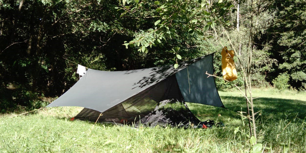 Paria Outdoors tarp and mesh tent