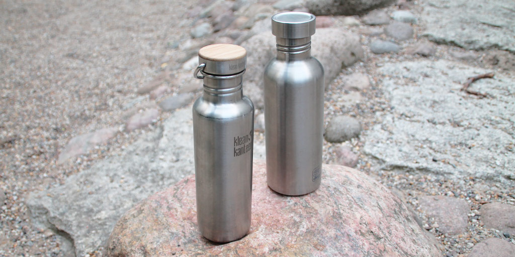 reusable stainless steel water bottles