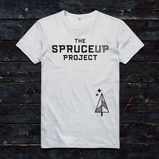 The SpruceUp project minimal T-shirt