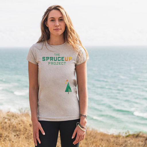 The SpruceUp project T-shirt
